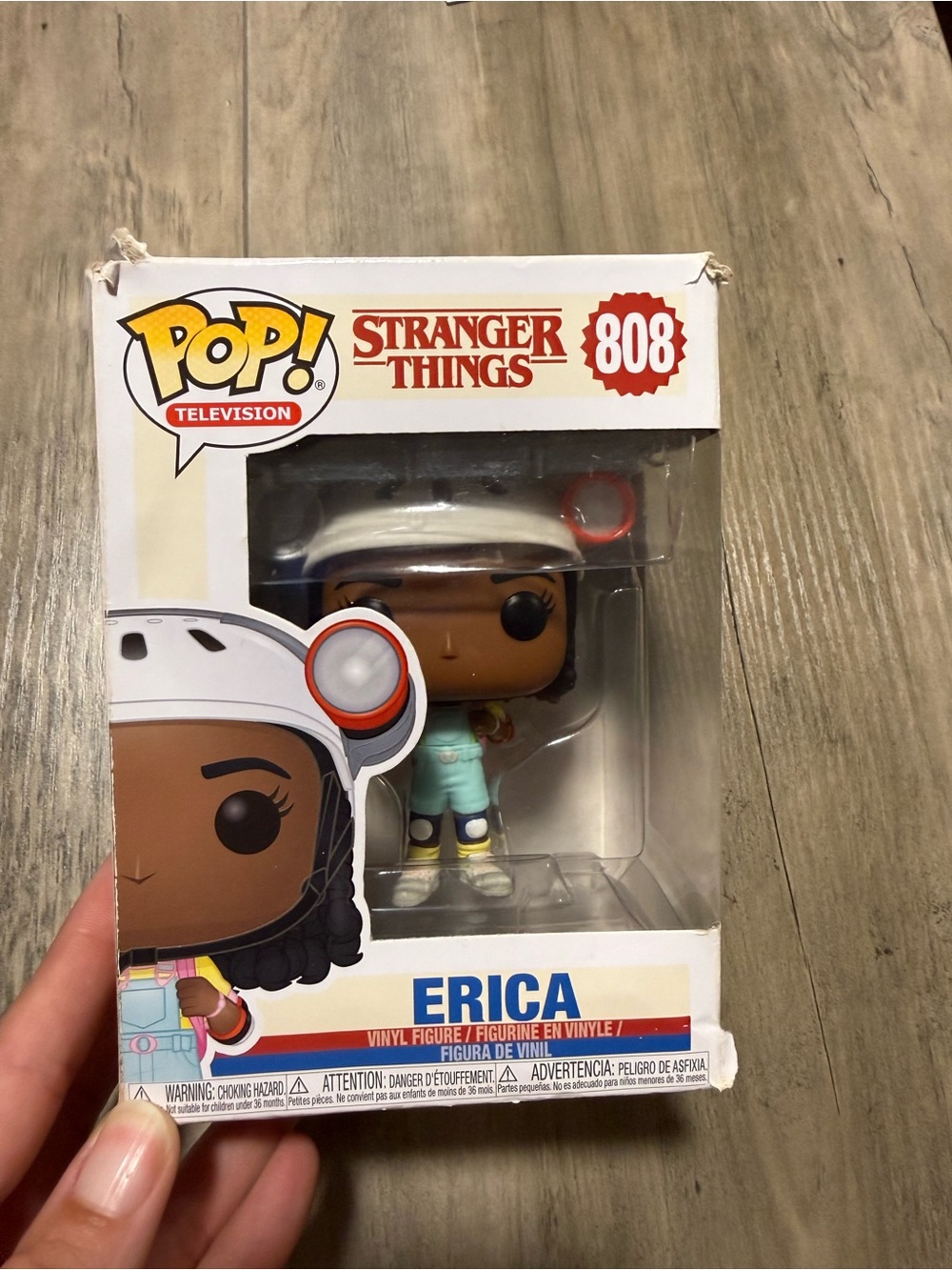 Stranger Things Erica #808 Vinyl Figure – Damaged Box